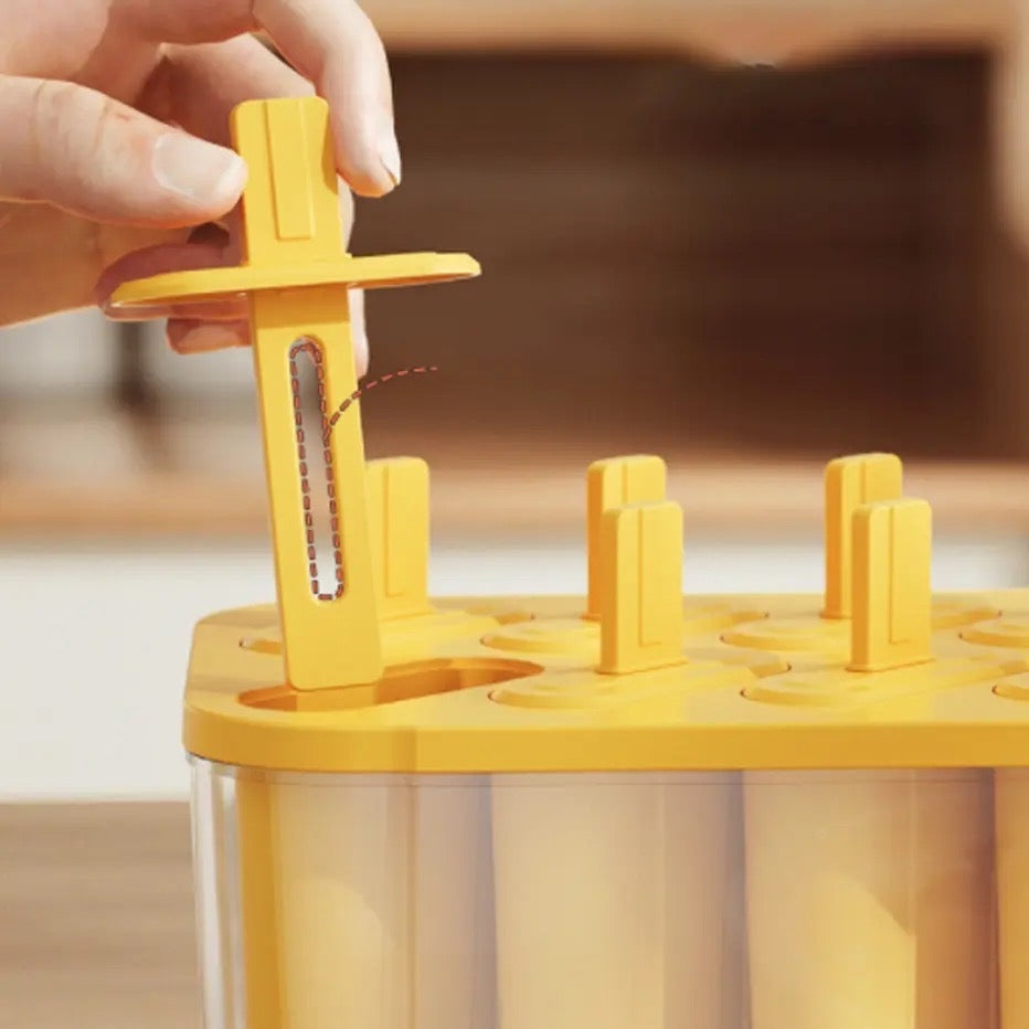 8 Grid Ice Popsicle Molds, Silicone Ice Cream Mold with Cover, Home Ice Cream Mold, Whiskey Cocktails Ice Cube Mold With Storage Box, Easy Release Popsicle Mold 8 Grid Ice Popsicle Molds, Silicone Ice Cream Mold with Cover, Home Ice Cream Mold, Whiskey Cocktails Ice Cube Mold With Storage Box, Easy Release Popsicle Mold
